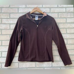 NorthFace Brown Fleece Jacket